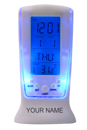 Modern Digital Table Clock 